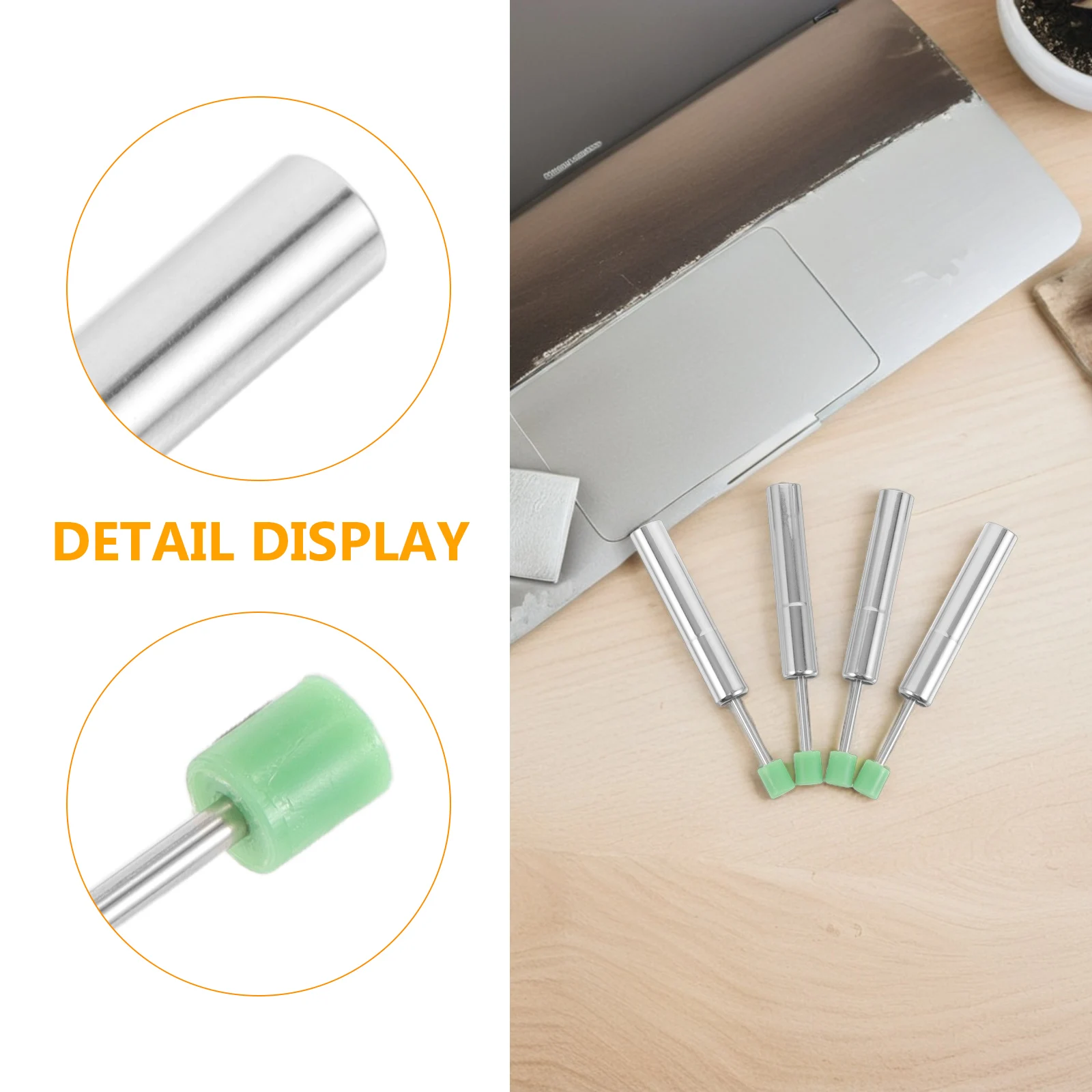 Picture 5: 4pcs Universal Trash Can Lid Damper Replacement Soft-Close Mechanism Hydraulic Piston for Kitchen Garbage Cans Quiet Closing