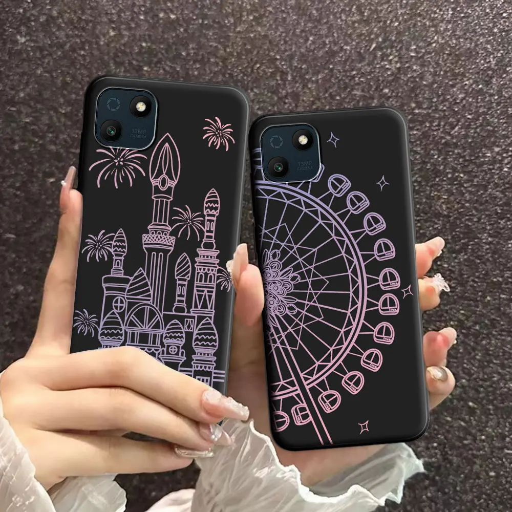 For Wiko Y51 Y52 Y62 Y62+ Y81 Y82 T10 Case Cool Soft Silicone Beauty Floral TPU Phone Case For WIKOY62 Plus Back Cover Protector image 4