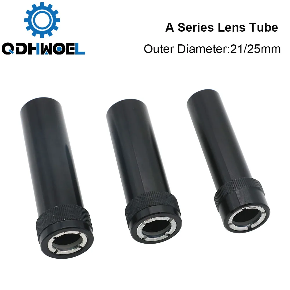 QDHWOEL  A Series CO2 Lens Tube Outer Diameter 21/25mm for Lens Dia.20mm for CO2 Laser Cutting Machine