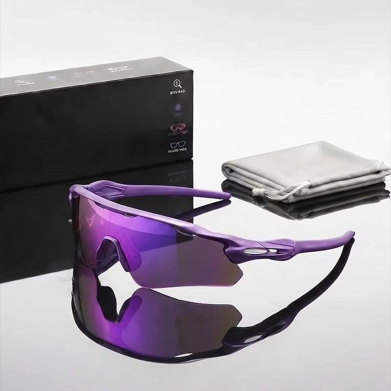 VIOLA MAG Integrated Half Frame Sunglasses, Color Film Unisex for Daily Travel Decoration, Anti Slip, with Mirror Bag