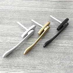 Broken Bridge Aluminum Alloy Casement Window Screen Window Handle Folding Door Sword-Shaped Thin Flat Square Steel Handle