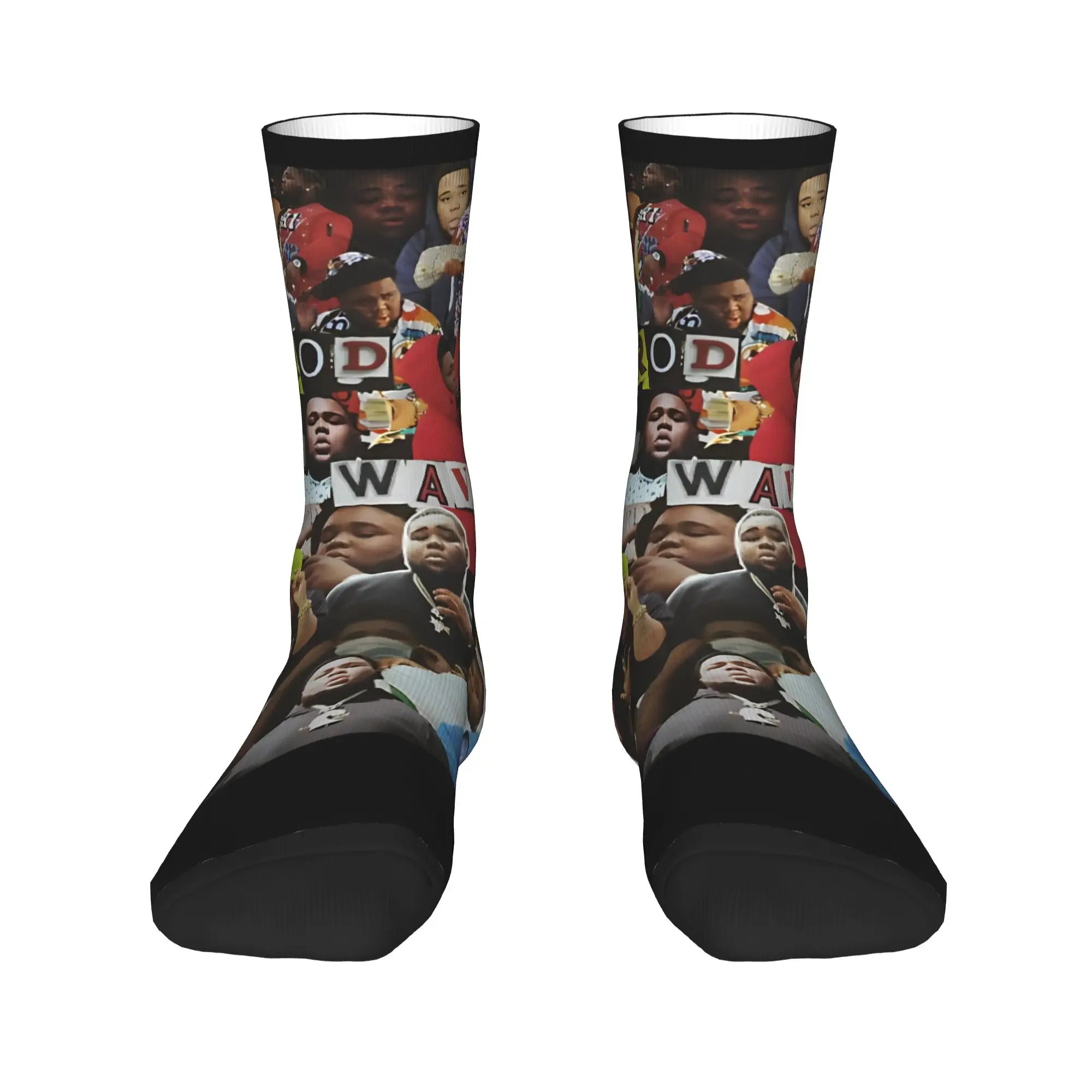 مغني الراب قضيب موجة الجوارب جوارب حديثة الخريف المضادة للبكتيريا الرجال الجوارب لينة نمط الجوارب في الهواء الطلق