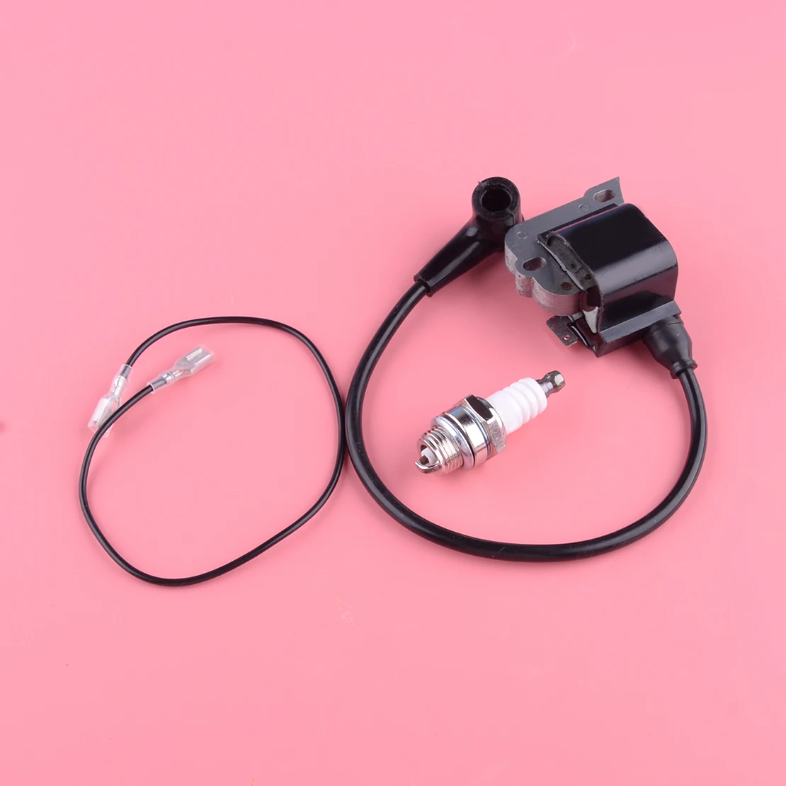 Conjunto de Vela de Ignição de Bobina de Ignição Adequado para Husqvarna Partner K650 K700 K850 K950 K1200 K1250 5060273 -04 5039017 -01 5440188 01