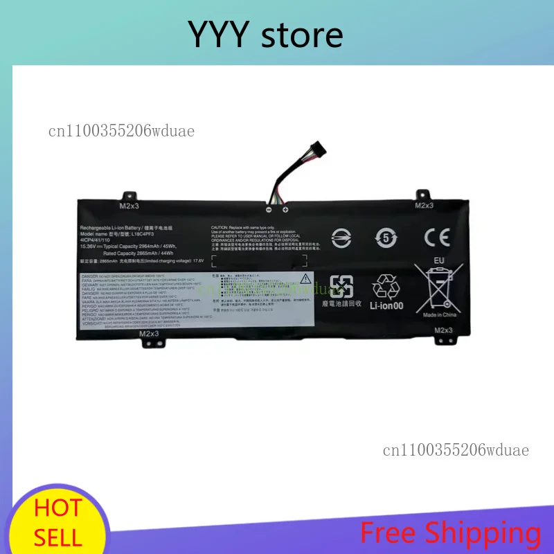 

laptop Battery L18C4PF4 L18M4PF4 L18M4PF3 L18C4PF3 For Lenovo IdeaPad C340-14IWL 14API Flex-14API S540-14IWL 01AV478