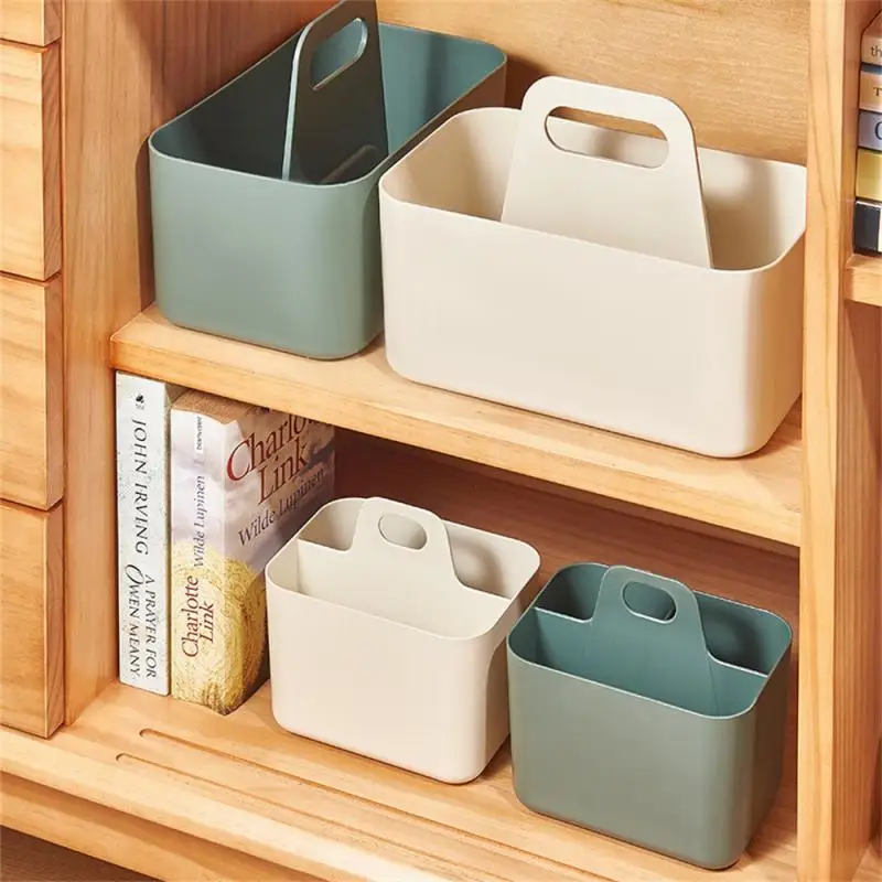 Storage Box Comfortable Beautiful Nordic Style Plastic Home Decor Storage Case Portable Strong Ps For Kitchen Bathroom Snack Box