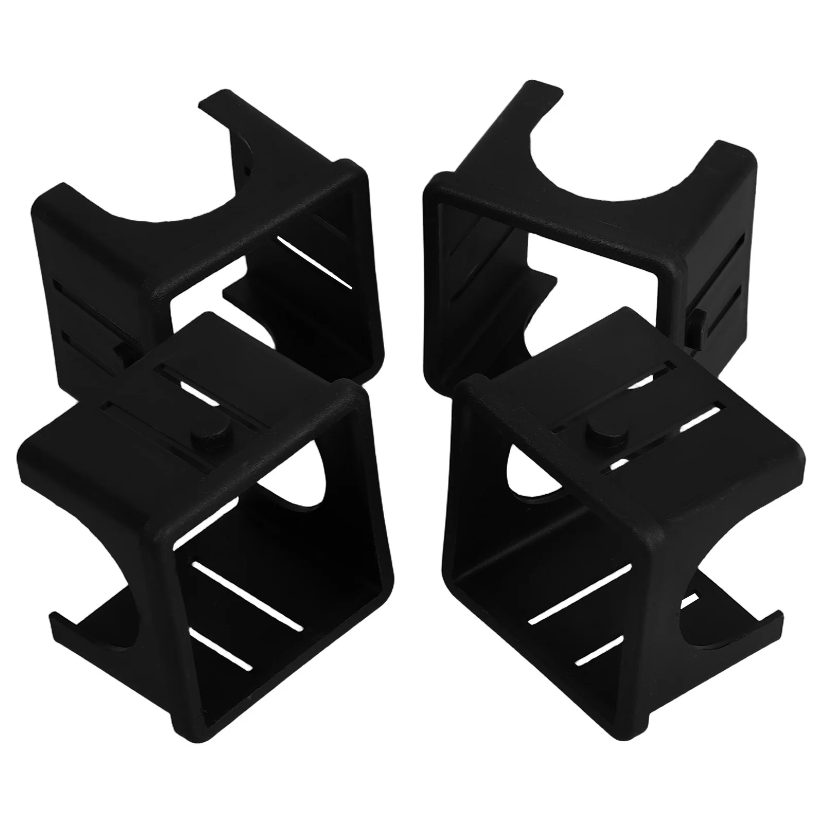 

4Pcs Hollow Square Tube Slide Sleeve Fitness Equipment Inner Adapter Workout Machines Enhancing Stability Noise Reduction Sleeve