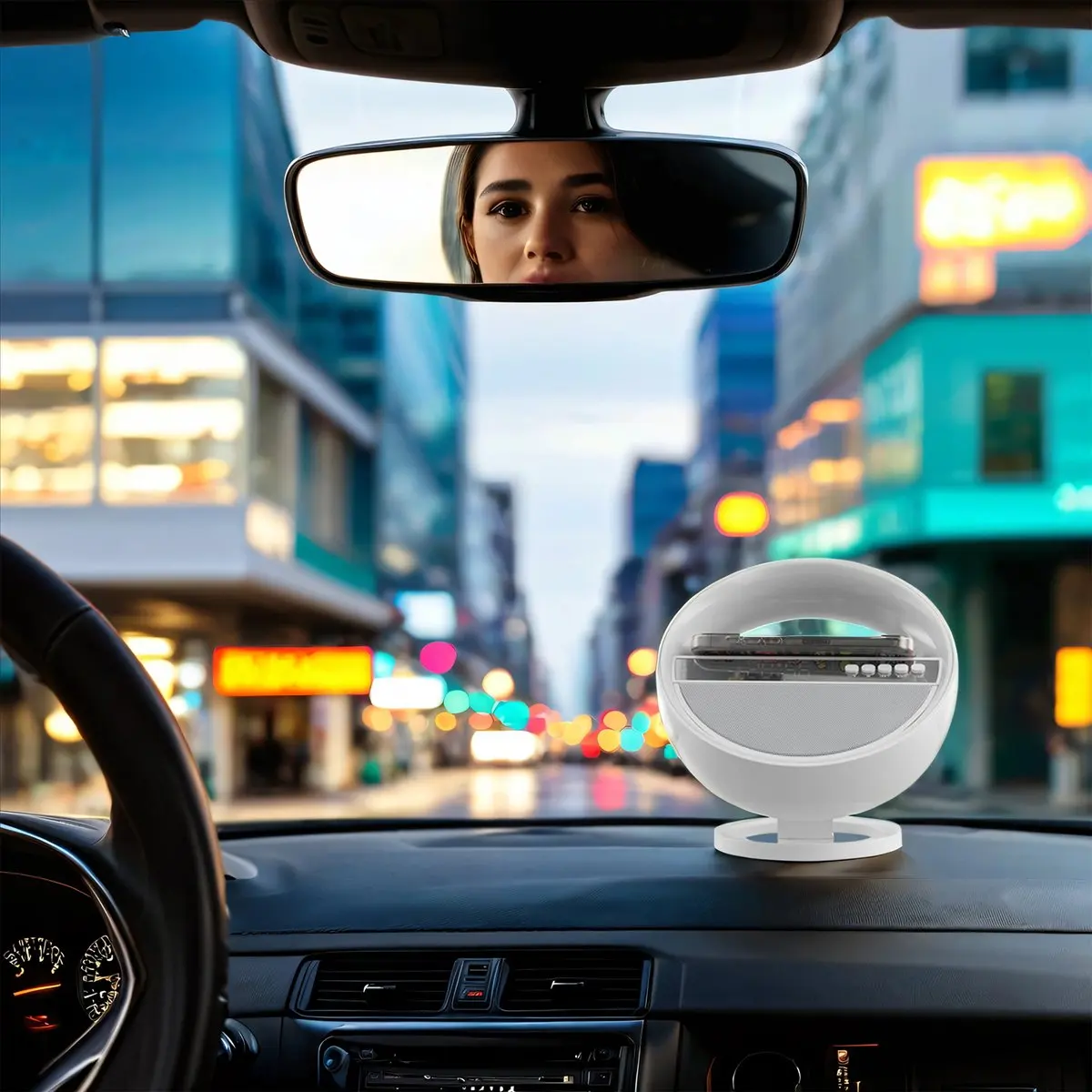 

Беспроводная Bluetooth-колонка ABAI G5 с интеллектуальной быстрой зарядкой, красочной RGB-подсветкой, функцией пробуждения и USB-портом, прикроватный атмосферный светильник