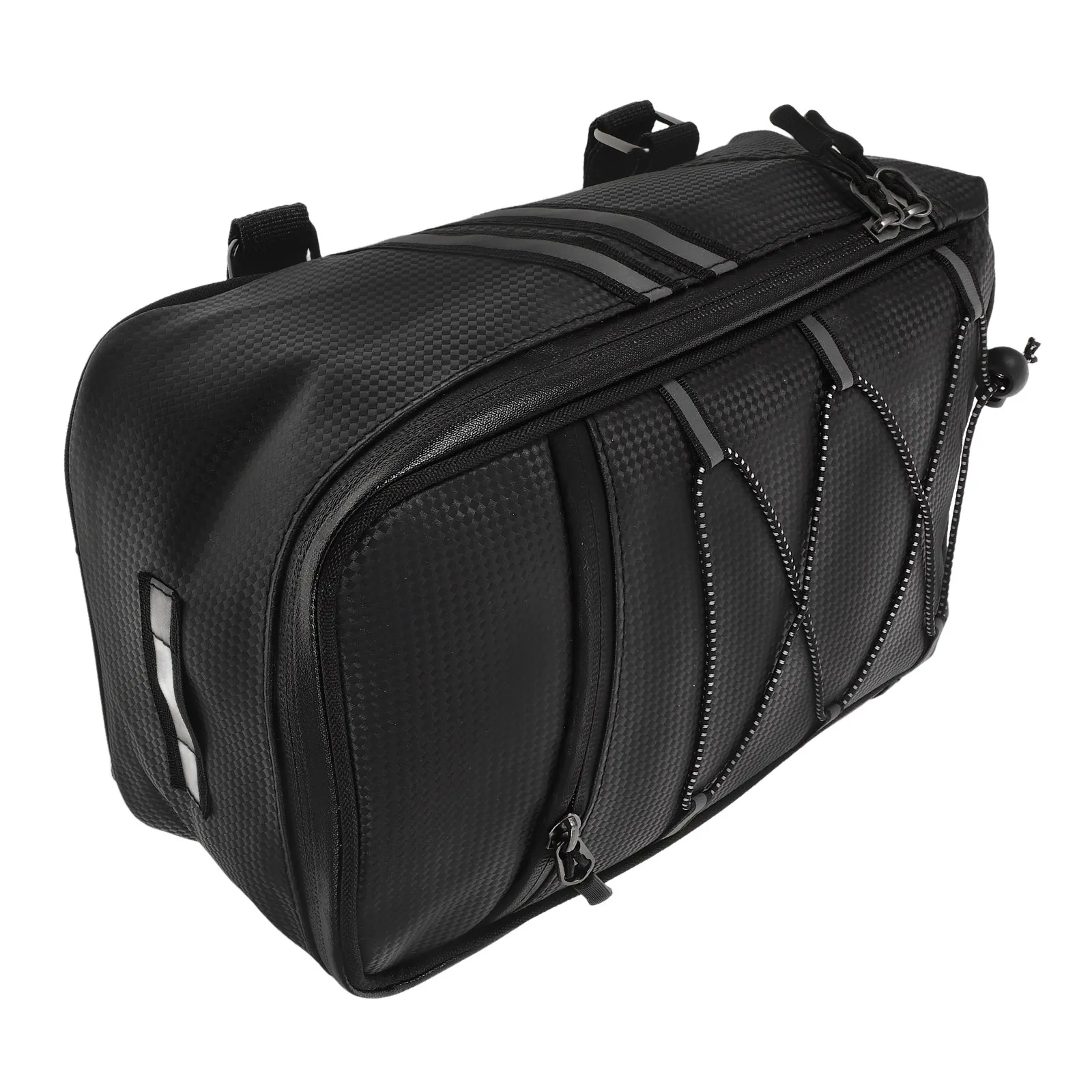

Waterproof Bike Rear Bag PU Bike Seat Storage Bag Suitable for Bicycles Electric Bikes Motorcycle Accessories