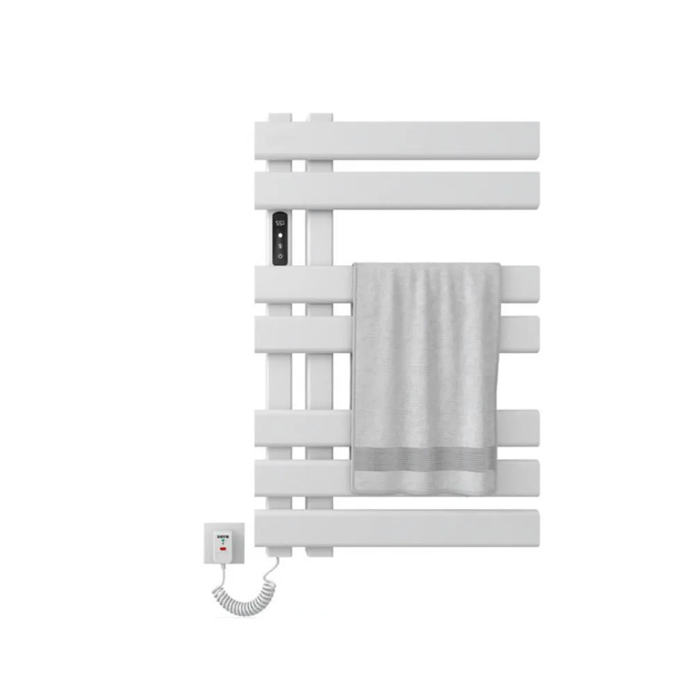 

Smart Electric Towel Rack Drying Mites Removal Temperature &Time control Towel warmer Bath equipment Home Heated Towel Rail