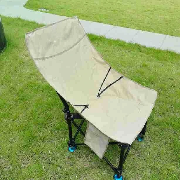 Factory Direct 2026 Outdoor folding  Camping chair Moon chair Portable nap  Office lunch break