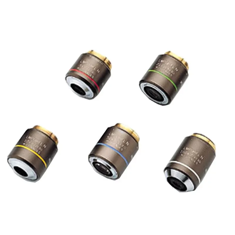 5X 10X 20X 50X 100XFlat field semi complex achromatic lens Microscope Objective Lens