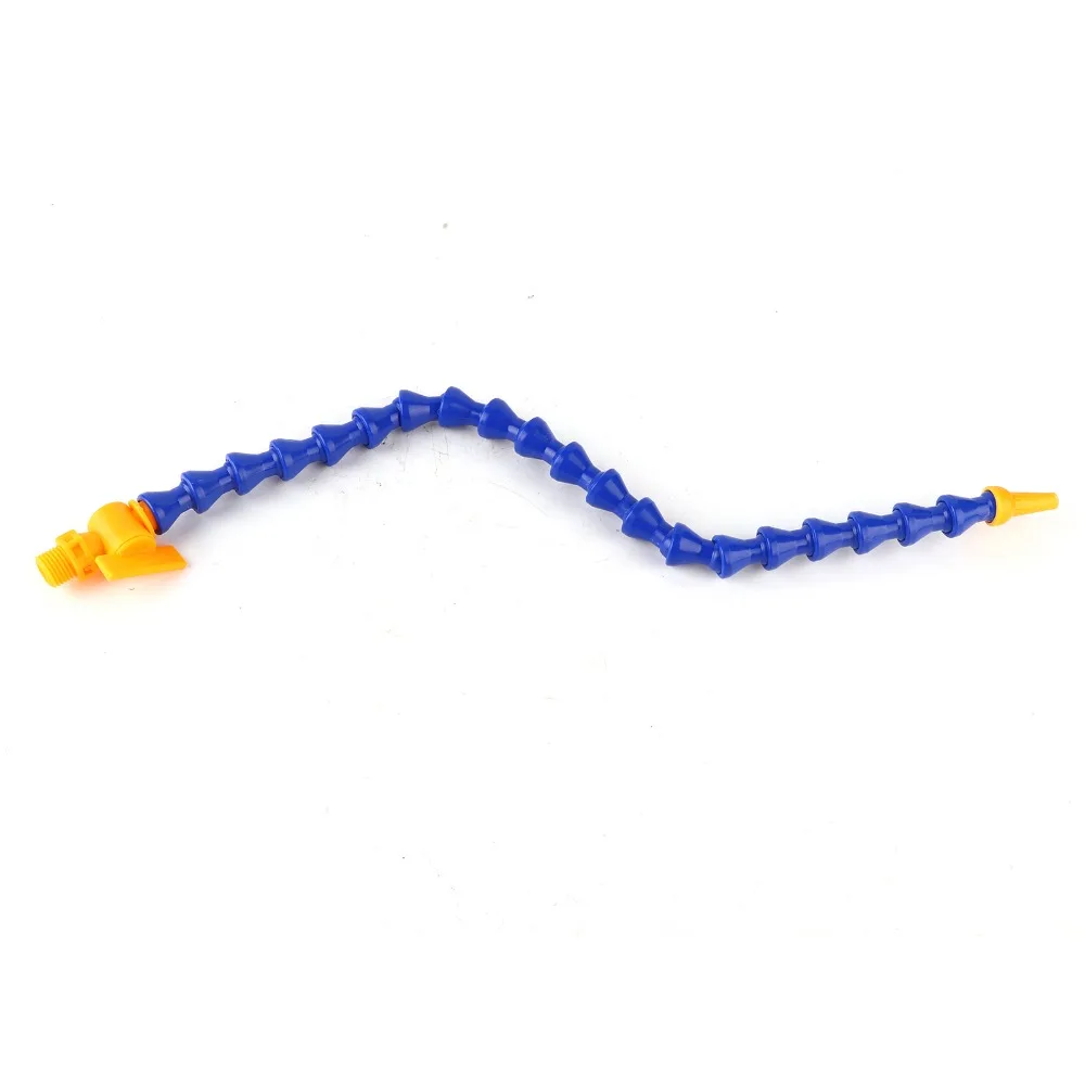 

12pcs Durable Round Flat Nose Coolant Hose 1/4" Thread PT Thread Coolant Pipe Flexible Hose Flexible Coolant Pipe CNC Machine