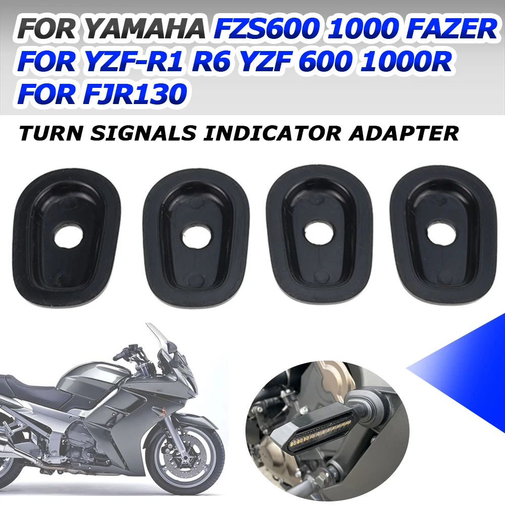 

For Yamaha FJR1300 FJR 1300 FJR YZF 600 1000 R YZF600 YZF1000R Motorcycle Accessories Turn Signals Indicator Spacers Adapter