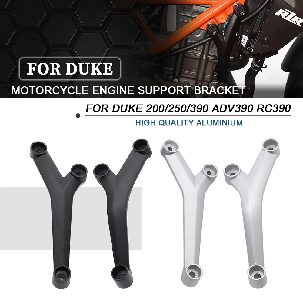 

For DUKE 200 250 390 ADV RC390 2012-2023 Motorcycle Engine support Fixed bracket left and right Hanging bracket Duke250 Duke390