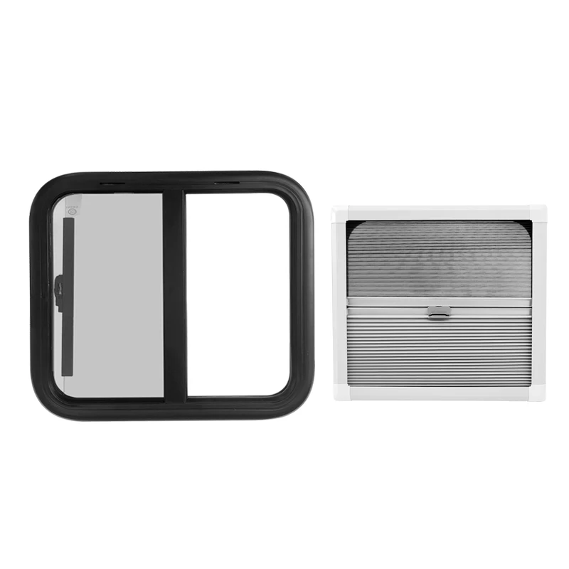 

RV sliding window, RV special sliding window, with sunshade inner window, with screen screen to prevent mosquitoes