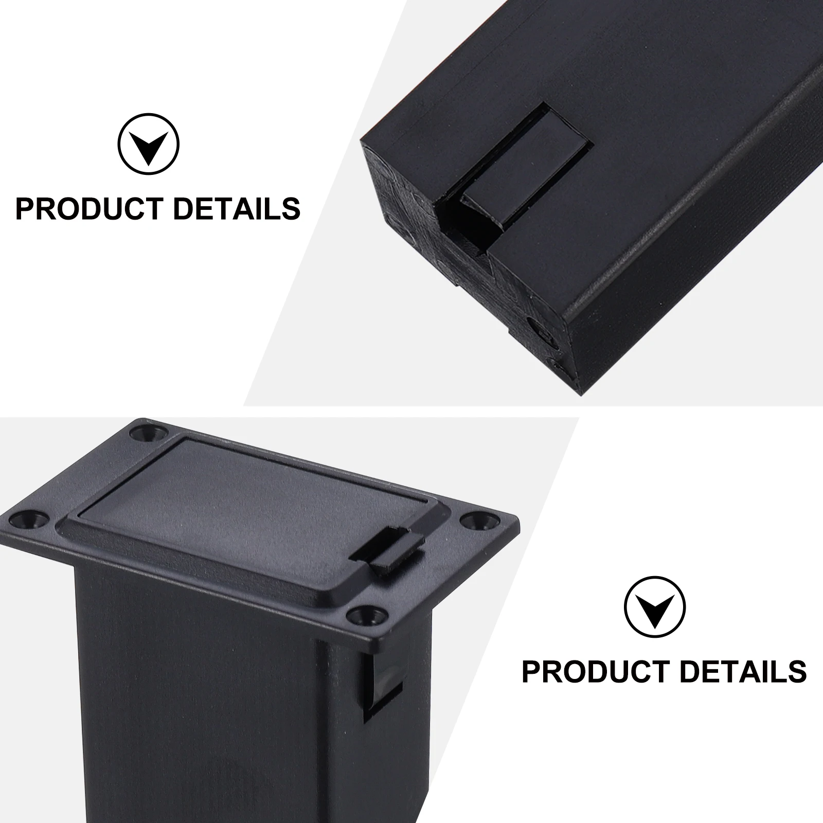 

Replacement Guitar Pickup Box 9V Active Bass Compartment Durable Small Size For Indoor Home Performance Use