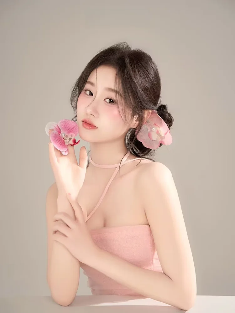 

New Studio Spring Korean Style Pure Desire Girl Atmosphere Personal Portrait Photography Theme Clothing Female Fashion
