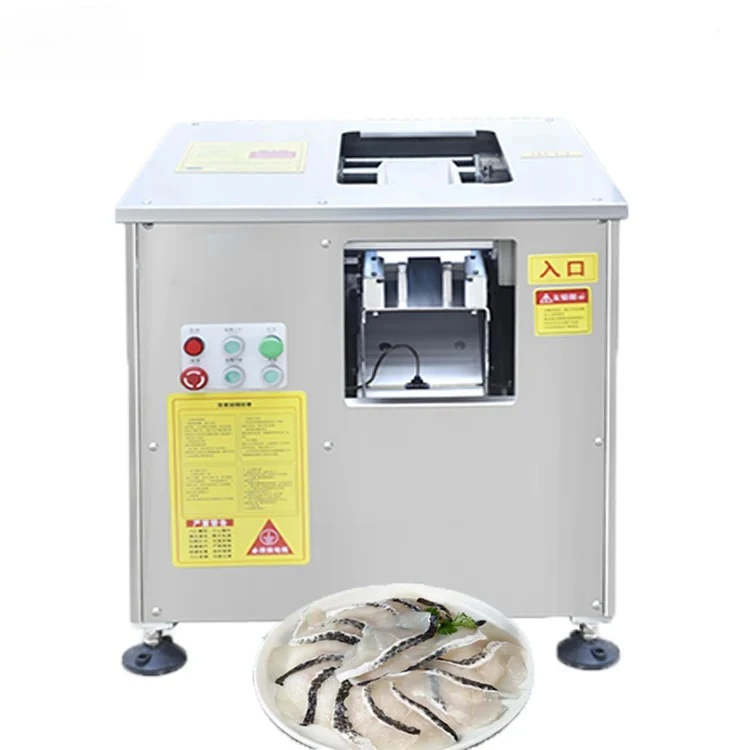 Carp Fish Pieces Cutting Machine Fish Fillet Machine Salmon Slicing Cutter Machine For Sale