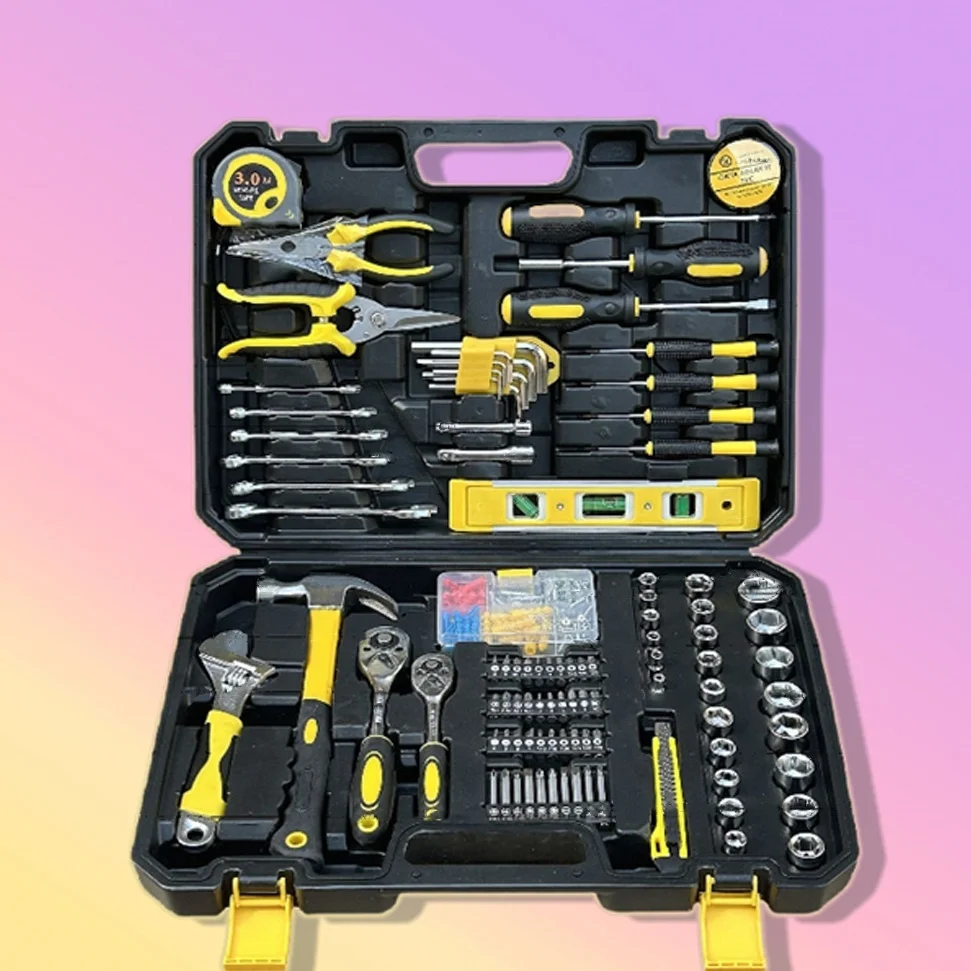 

118 piece combination tool set/car repair/home repair/high-quality carbon steel/building auxiliary tools