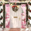 Christmas Door Banner Door Couplet Merry Christmas Decoration For Home 2025 Navidad Kerst Natal Noel Xmas Decor New Year 2026 2