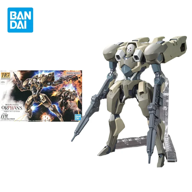 Bandai Original GUNDAM Anime HG IBO 1/144 HYAKURI Action Figure Assembly Model Toys Collectible Model Gifts for Children