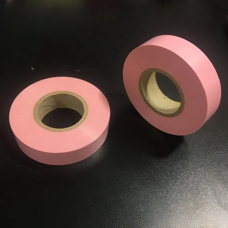 

1PCS High Temperature Resistant Flame Retardant Electrical Wire Insulation Pink Tape PVC Wire Tape