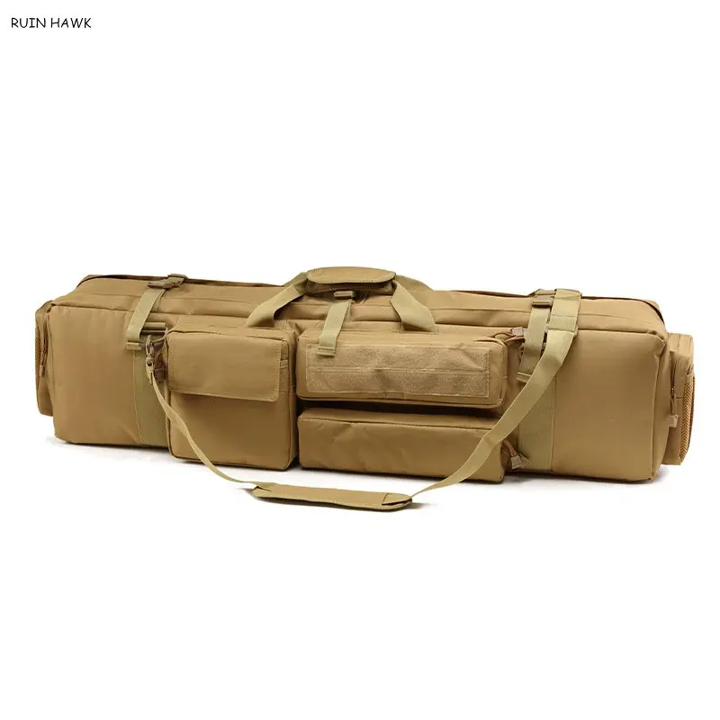 M249 Gun Bag Air Gun Color Bullet Rifle Strap Oxford Leather Case Hunting Rifle Protective Case