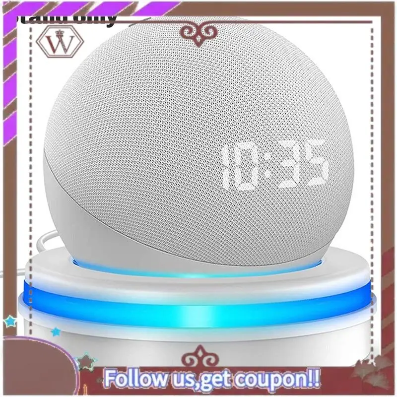 ABBG-Настольный кронштейн для Echo Dot5/4, стабильная подставка, экономия места, аксессуары для умных домашних динамиков, белый цвет