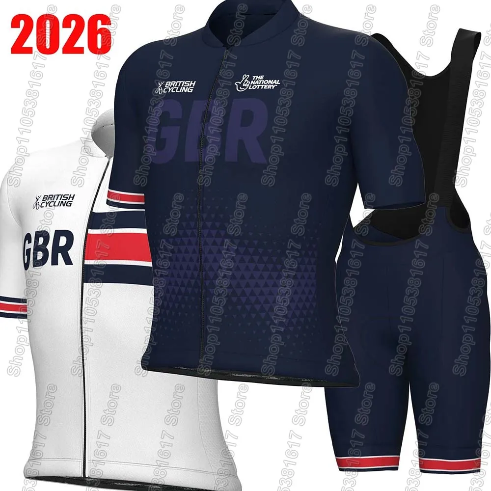 Summer Clothing Uk Men - 2026 GBR BRITISH Team Cycling Jersey