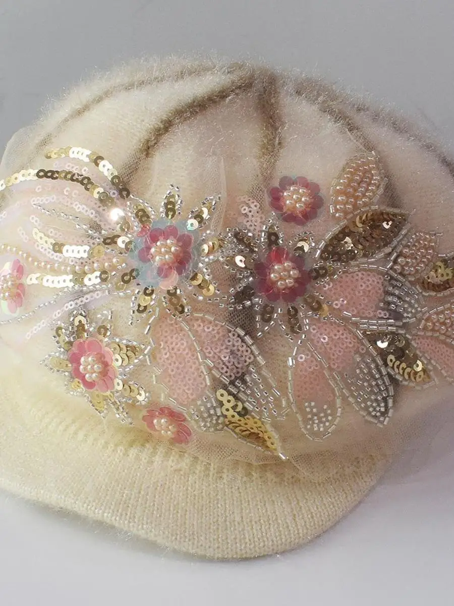 conjunto-de-bone-de-beisebol-quente-de-inverno-com-decoracao-de-perolas-e-diamantes-chapeu-floral-estilo-coreano-de-outono