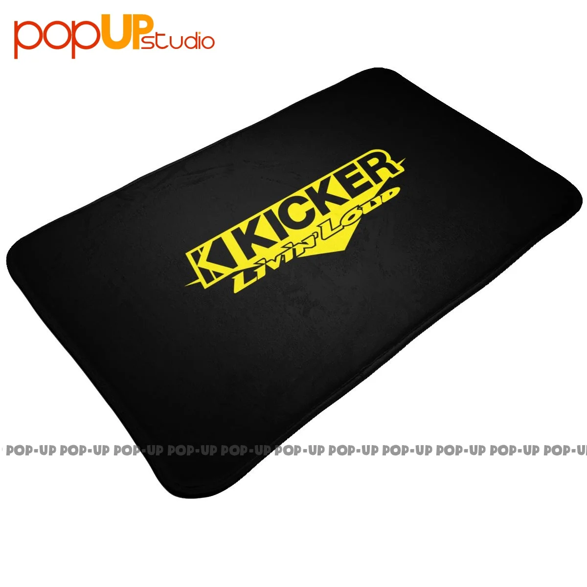 Kicker Livin Loud Audio Logo Speakers Amplifiers Car Subwoofers P-225 Mat Rug Carpet Fluffy Fashionable