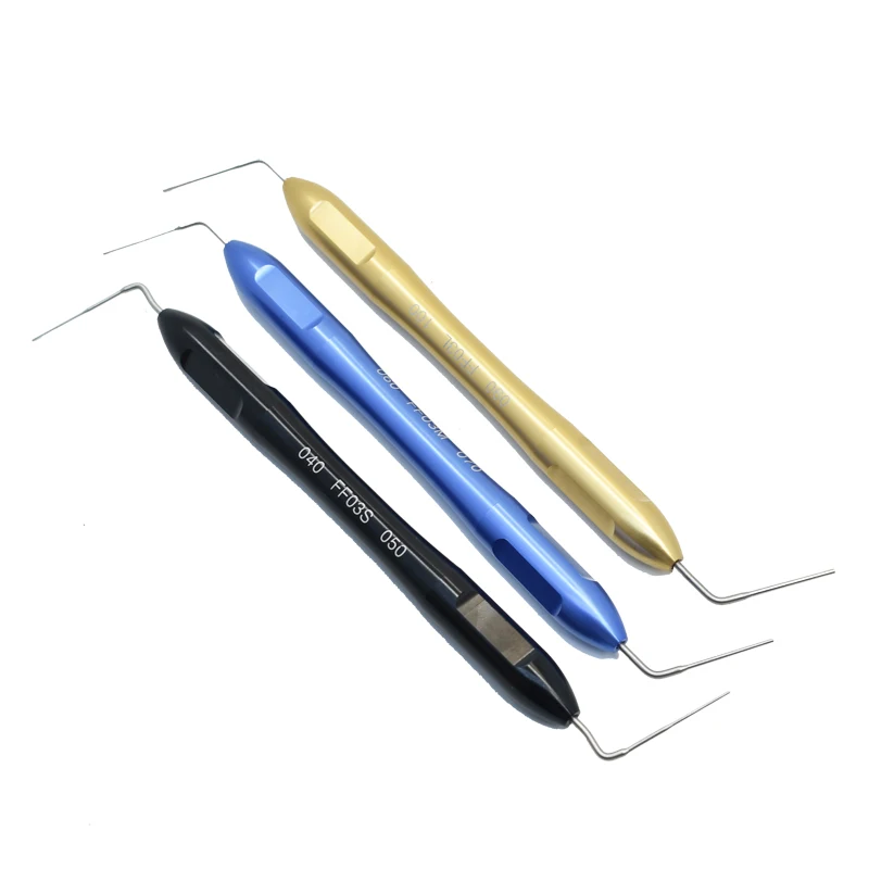 

Dental Endo Gutta Percha Buchanan Hand Plugger Fill Stainless Steel Endodontic Instrument Dentist Tool