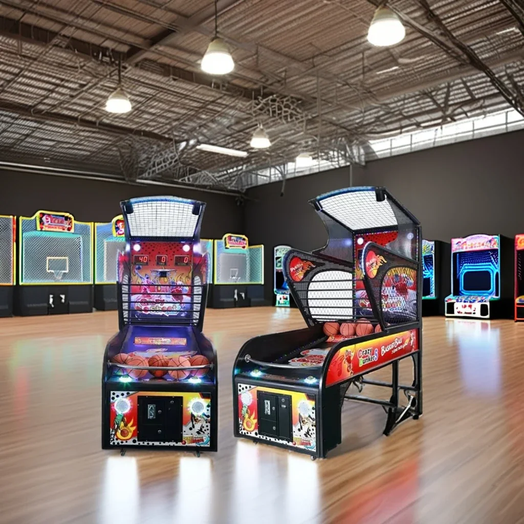 

Indoor Arcade Basket Ball Machine Shooting Ball Machine Street Basketball Racing Game Machine for Sale