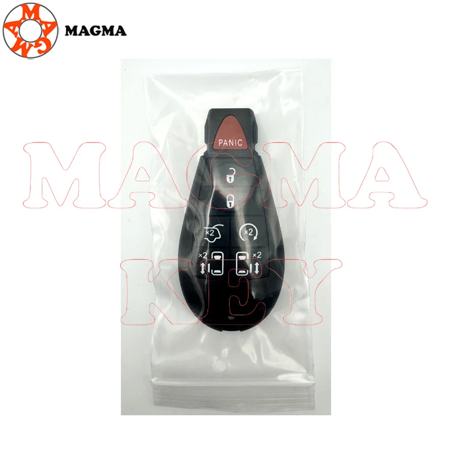 MAGMA 433Mhz ID46 مفتاح السيارة عن بعد فوب M3N5WY783X لكرايسلر تاون آند كونتري جيب جراند شيروكي دودج كارافان رحلة IYZ-C01C #6