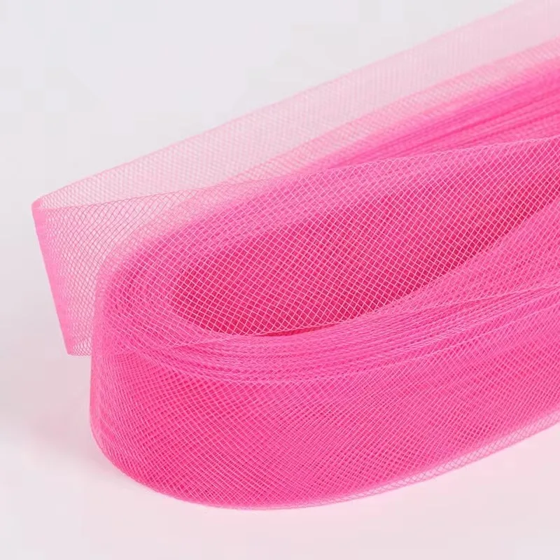 Horsehair Mesh Crinoline Trimming Millinery Accessories For Sewing Boning Wedding Dress DIY Craft Making