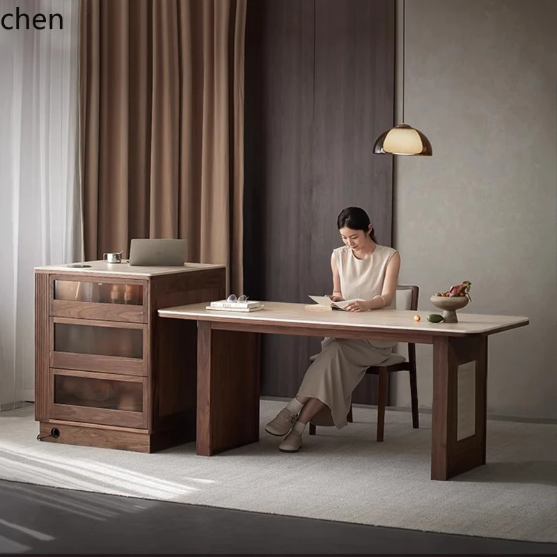 

ZML island dining table integrated small apartment household retractable multi-functional storage bar table dining side cabinet
