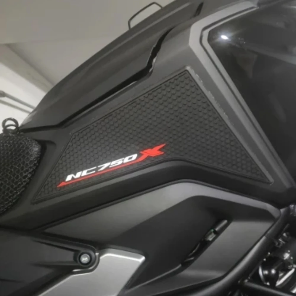 For HONDA NC 750 X NC750X NC750 750X 2021-2024 Rubber Side Fuel Tank Pad Protector Decal Gas Knee Pad Traction Pad Fuel Tank Pad