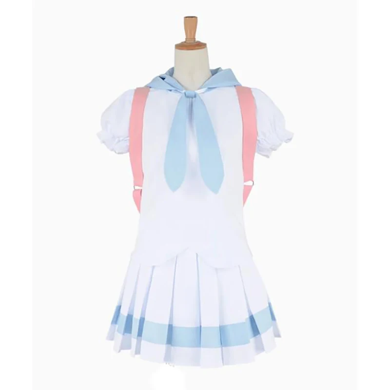 

Anime Sun and Moon Lillie Cosplay Costume Outfit Cosplay Costume Lolita Dress with Bag Halloween
