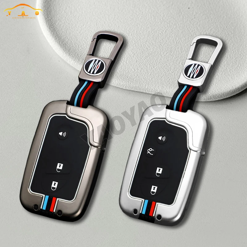 Zinc Alloy + Silicone Car Key Case Cover For Lexus GS430 ES350 GS350 LX570 IS350 RX350 IS250 Key Protect Accessories