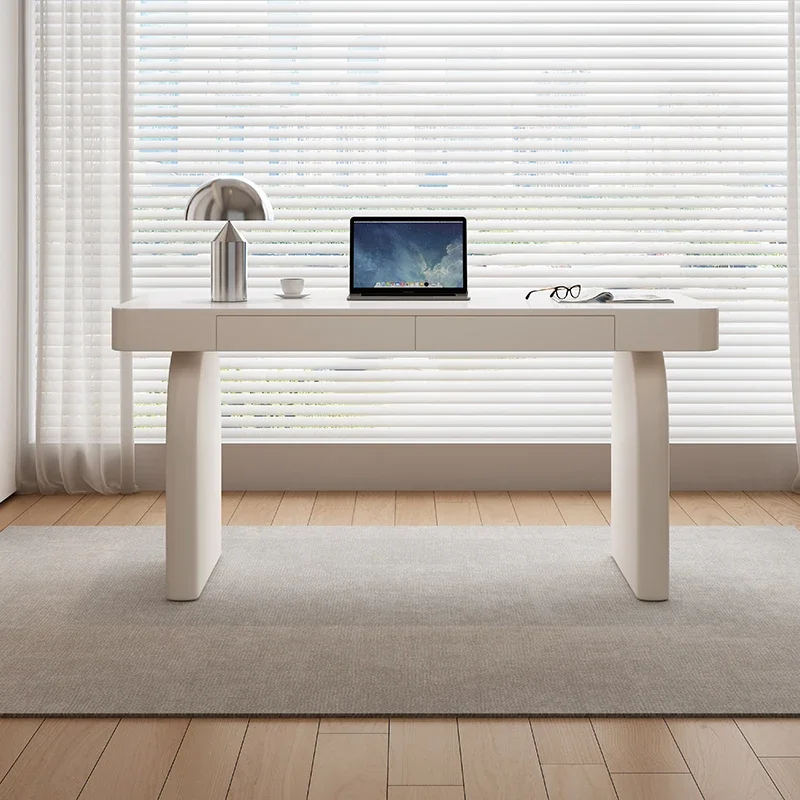 

small apartment household French light luxury desk modern simple computer desk