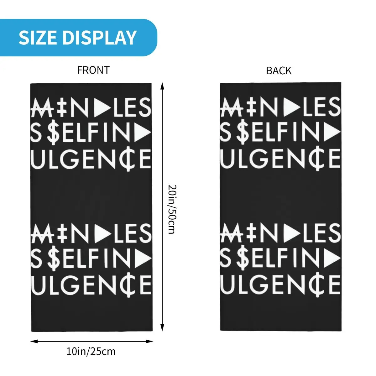 مخصص Msi Mindless الذاتي الاستمالة باندانا الشتاء الرقبة أدفأ الرجال يندبروف التفاف الوجه وشاح للتزلج الكهربائية الجراب عقال #2