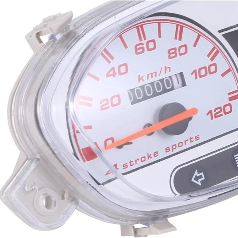 R6FA 12V Motorcycle Odometer Speedometer Instrument for JOG 100 125CC with Weatherproof Construction & Low Power Consumption