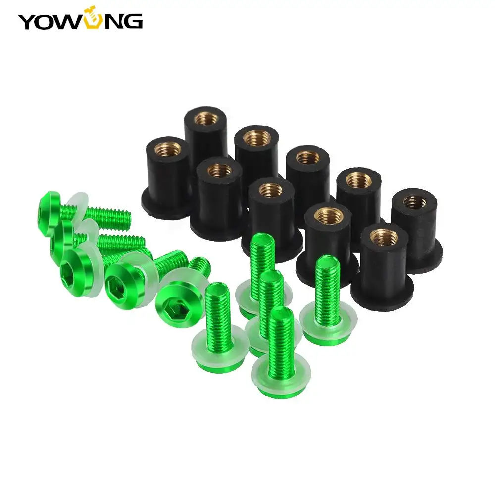 

For Kawasaki M5 Windscreen Bolts Screws Versys 650 Versys 1000 ZZR1400 ZZR600 ZZR1100 ZX-11 ZZR1200 GPZ500 GPZ500 Vulcan 1700