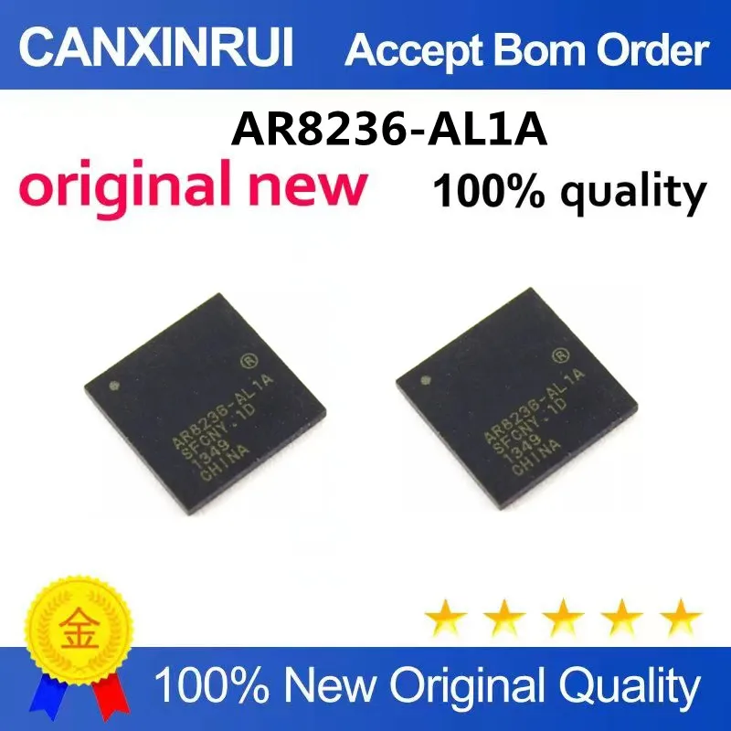 

New original AR8236-AL1A AR8236 package QFN68 network card IC imported spot direct shooting