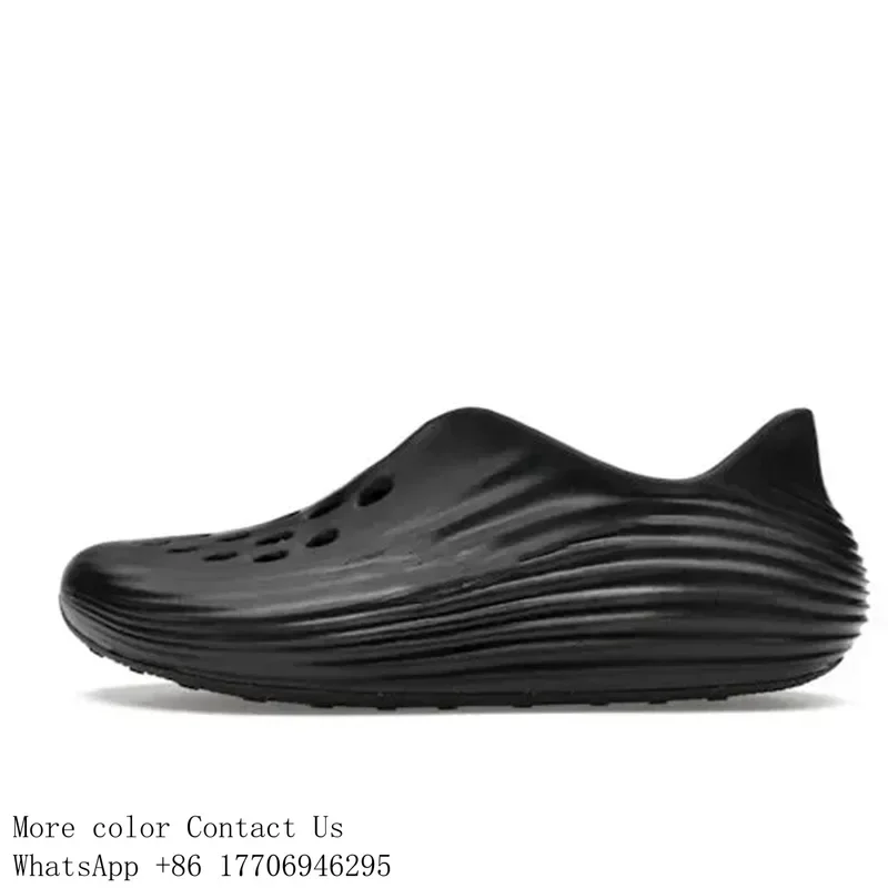 

Reactx Rejuven8 Дизайнерские сандалии Летние шлепанцы Тапочки на платформе Мужские женские тройные черные прохладные серые вольт Светло-рудно-коричневые