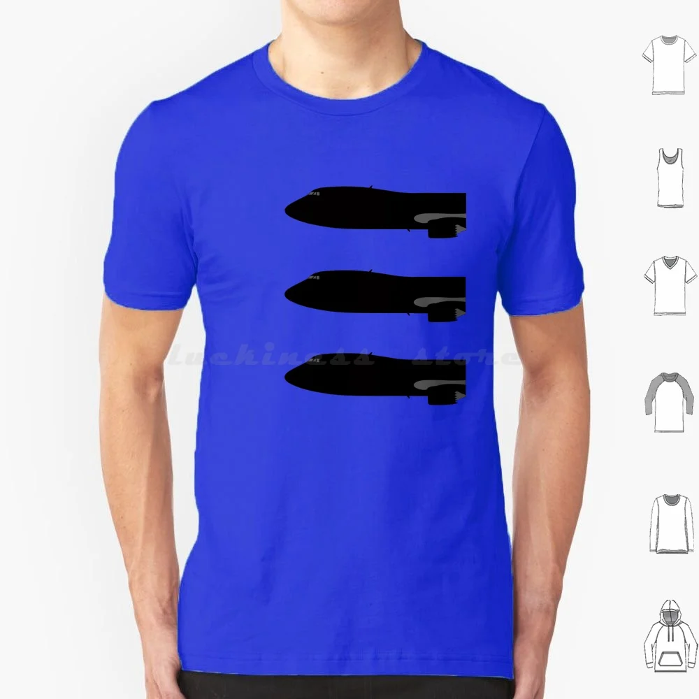 Camiseta Three Boeings para hombre, mujer y niño, talla 6XL, Boeing 747 757 8F, Freighter Paine Field Everett Plant Factory Jumbo Jet Cargo Ups