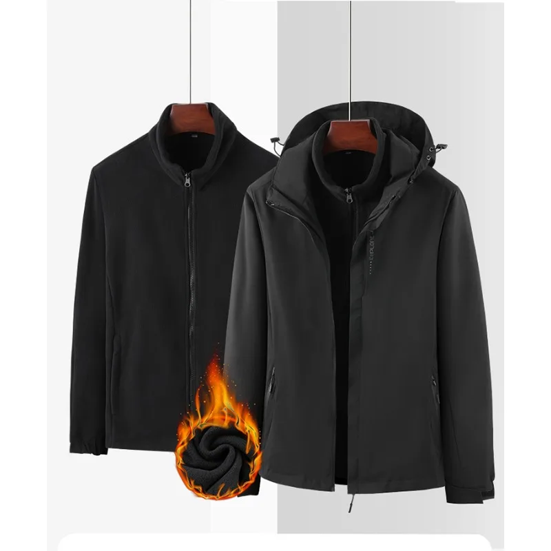 New Autumn Winter Outdoor Sports Fitness Running Waterproof and Windproof Jackets Comfortable Trendy Warm Couple Jackets