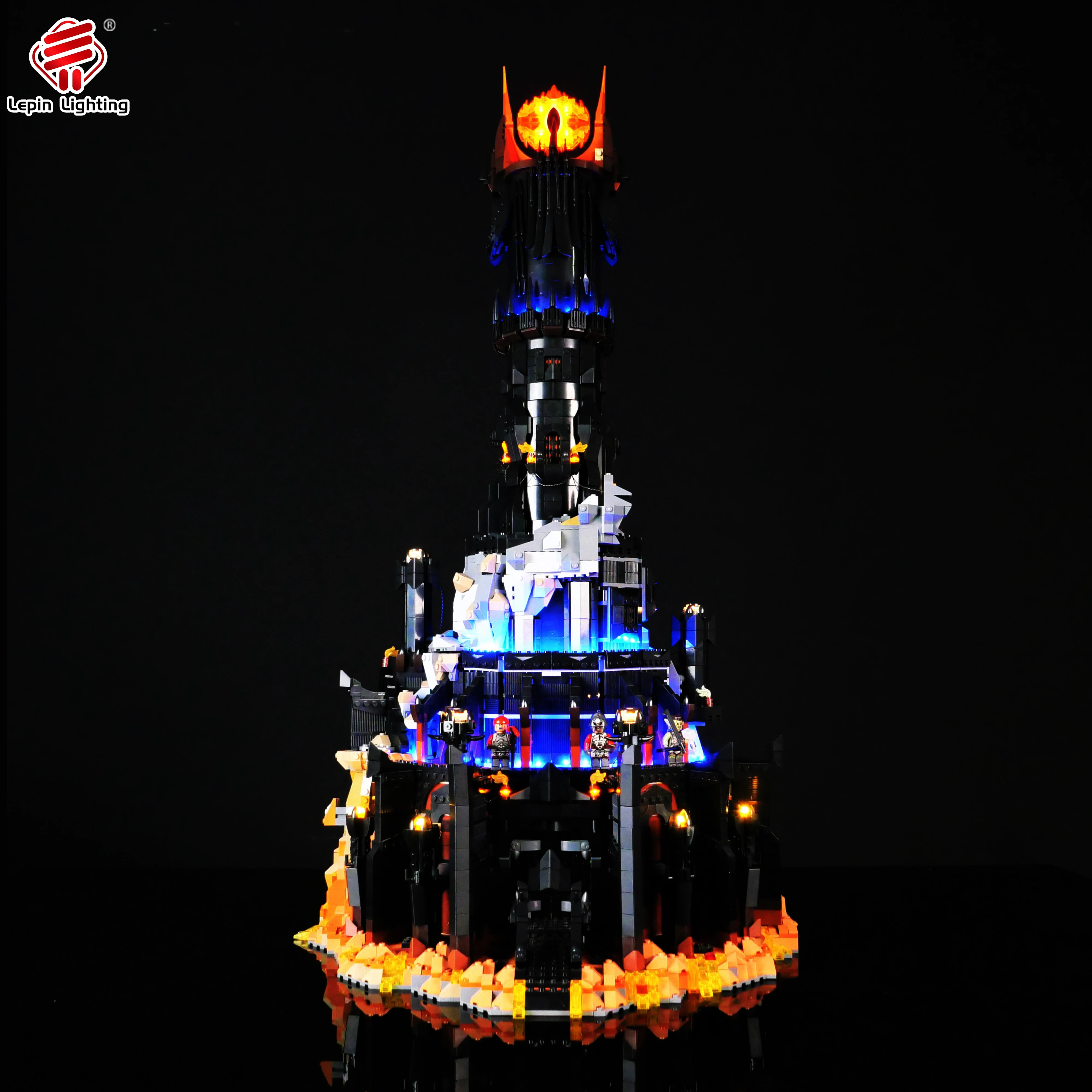 

Комплект светодиодного освещения, совместимый с 10333. Модель строительных блоков Fantasy Dark Fortress Tower. Набор декоративных светильников (только светильники)