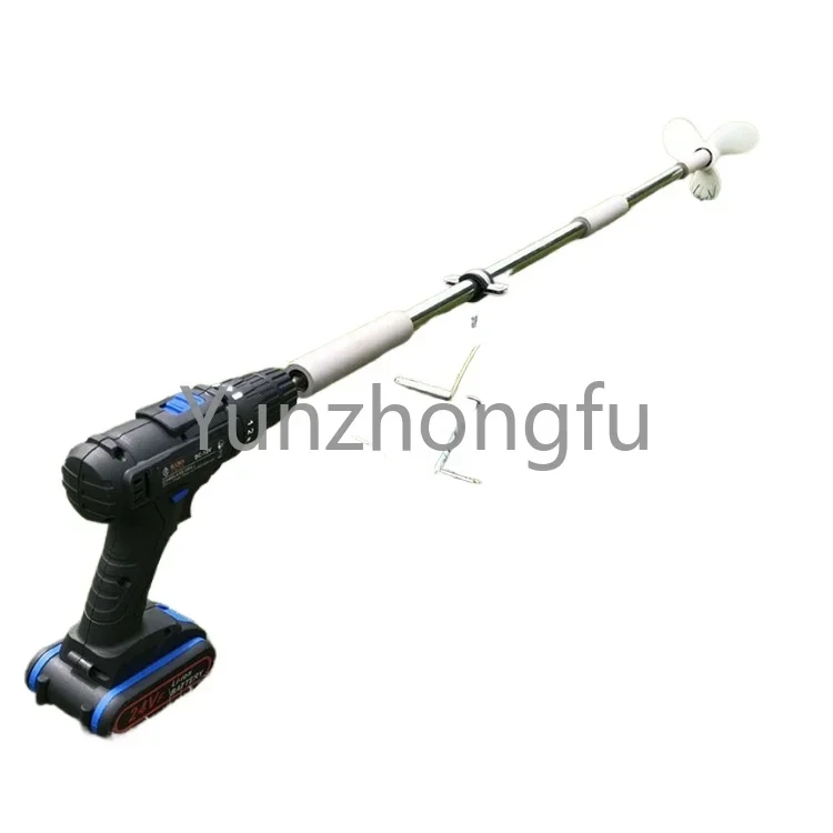 Boat paddle machine 1.2M Propeller outboard motor electric paddling inflatable boat motor handheld propeller kayak inflatable