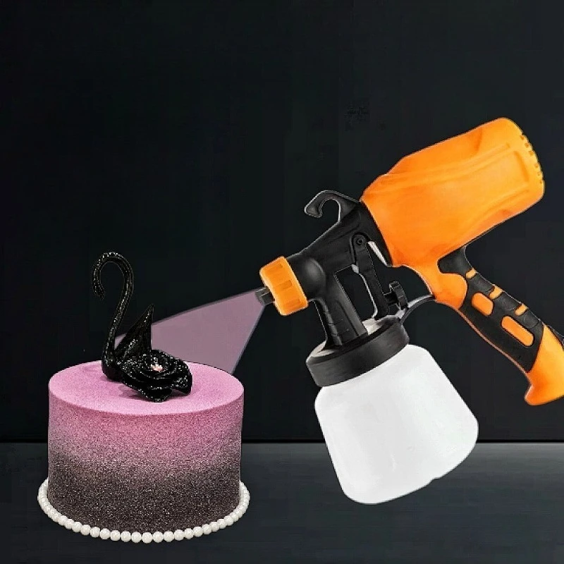 Chocolate cake mousse French pastry home use bread coloring spray gun c